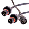 MeshTek Signal T Connector - End View