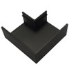 Omni Double Track Corner Black (5/Bag)