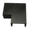 Omni Double Track Corner Black (5/Bag)