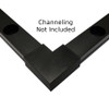 Omni Double Track Corner Black (5/Bag)