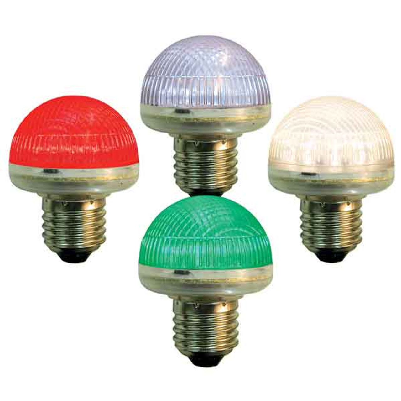 LED E27 Medium Base Half Dome Bulbs (203LEDHG)