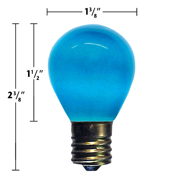 S11 E17 Ceramic Bulb 25 Per Pack – Vibrant and Durable Light