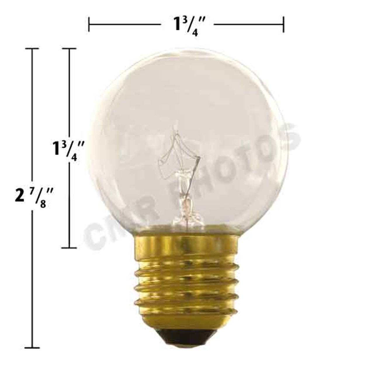 Ansichtkaart Huidige autobiografie G16.5, E27 Medium Base MIDWAY Brand Clear Bulbs (203B15G16.5MC-130V) -  Action Lighting™, Inc.