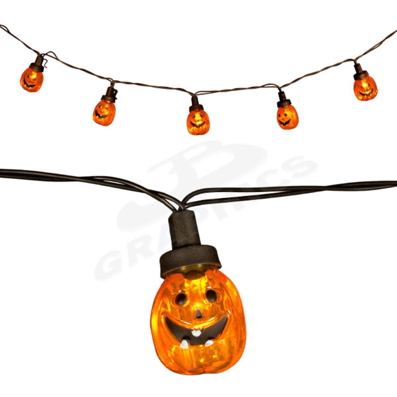 pumpkin lights battery