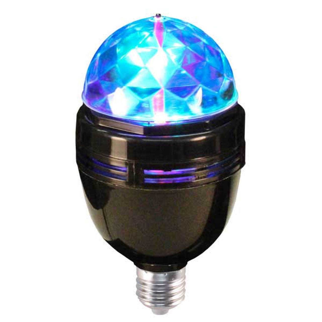 Party 6W LED B22 E27 Crystal Ball Rotating Bulb Disco Lamp Stage Light Bulb
