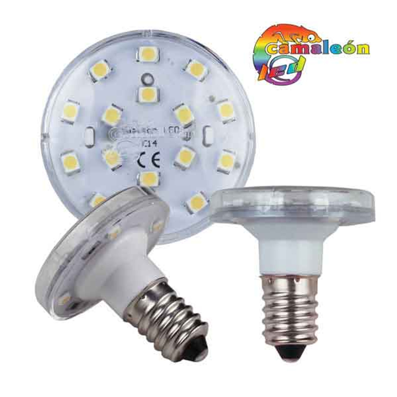 Camaleon E14 24 Volt LED Warm White Turbo Replacement Bulbs  (227LEDCE14/24WW)