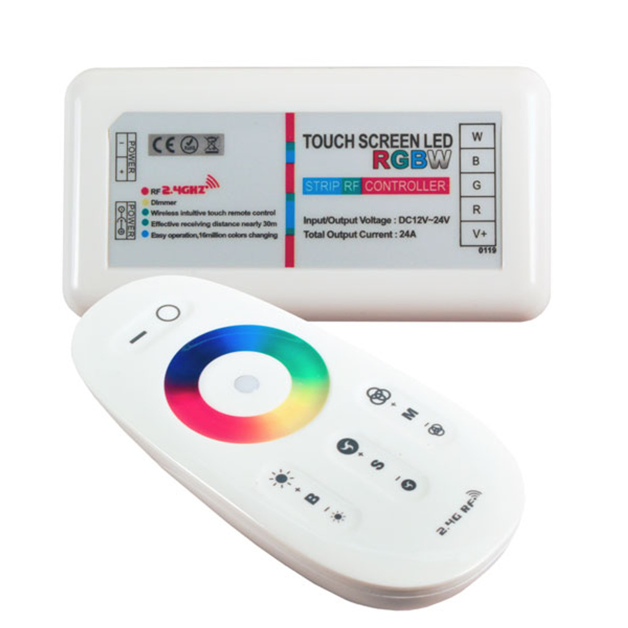 RGBW LED Touch Remote Controller (227RGBW-CTL) - Action Lighting™, Inc.