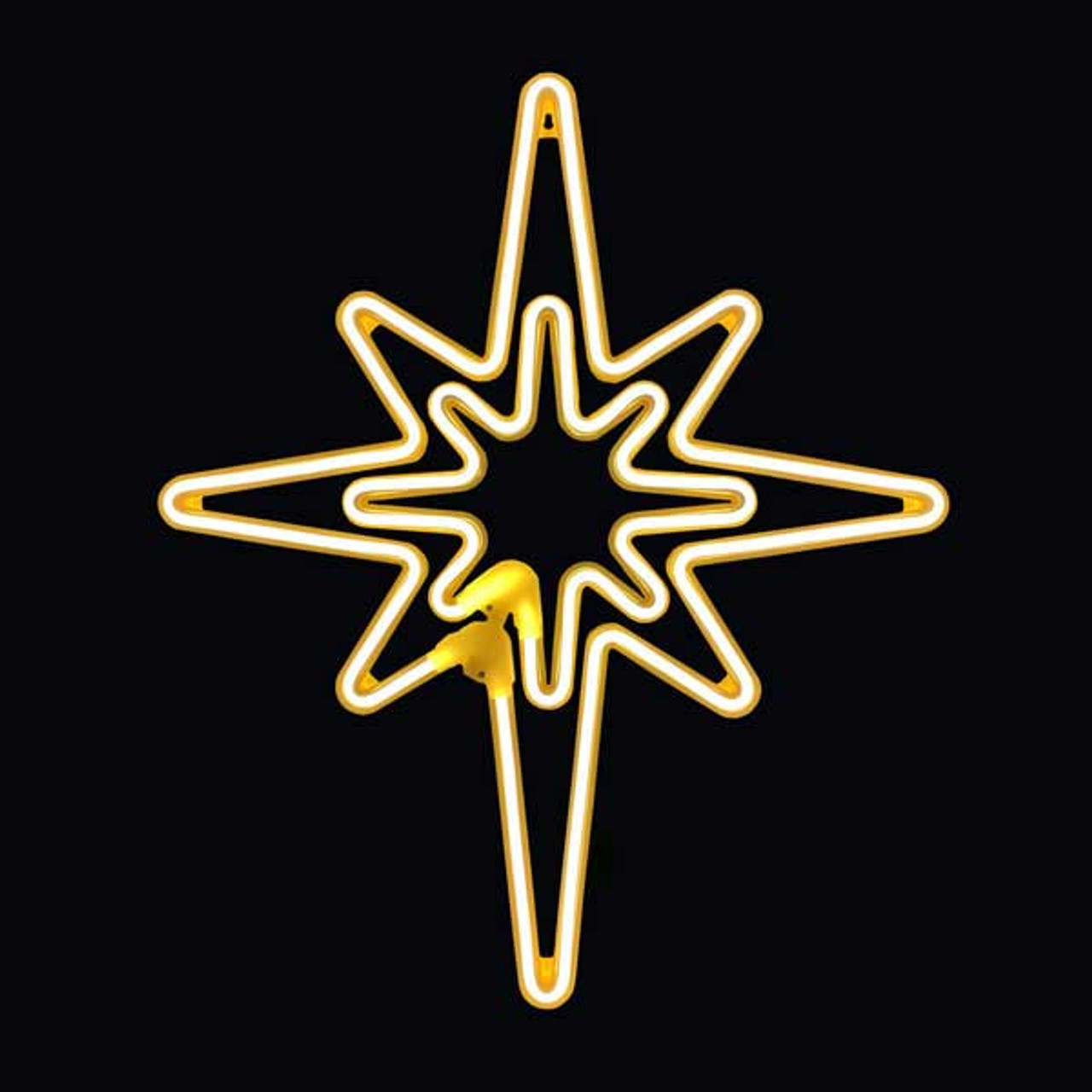 Star Bright Neon Single Color Large Cut-Outs- 5.5” x 5.5”