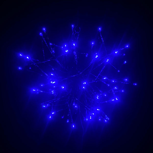 Starburst LED Blue Twinkling 16 Inch – Radiant Decor
