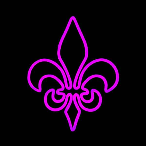 Mardi Gras Tree Night Light main image 0