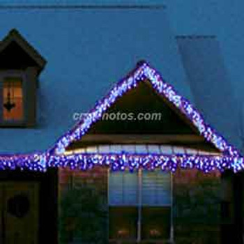 melting ice icicle christmas lights