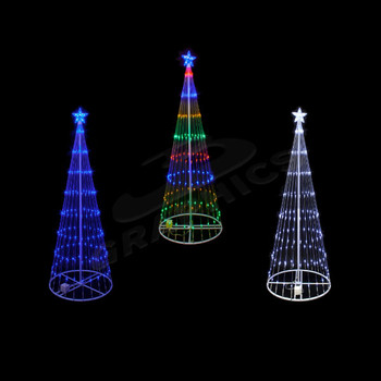 led light strips christmas tree