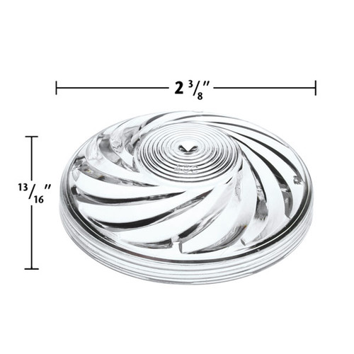 Universal TE40 Cap Clear Universal TE40 Cap Clear