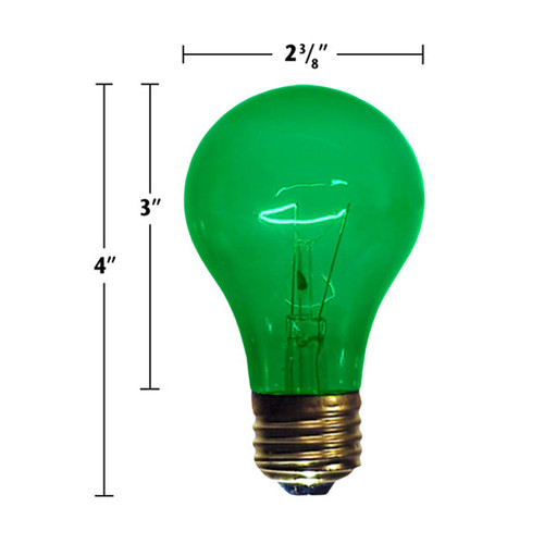 25 watt A19 Green