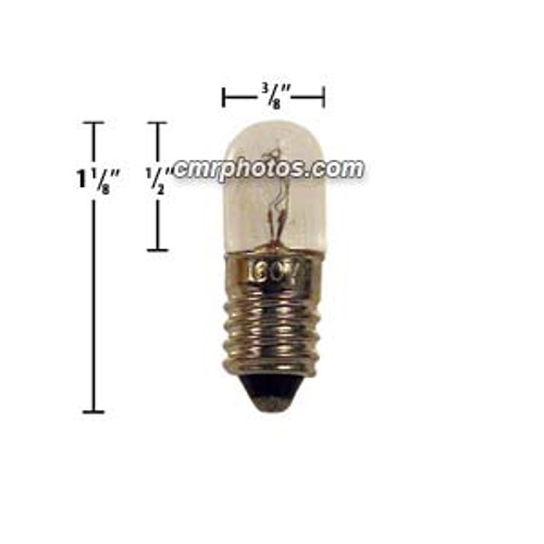 T3 Mini Cabochon Turbo Replacement MIDWAY Brand Bulbs (203BT360V)