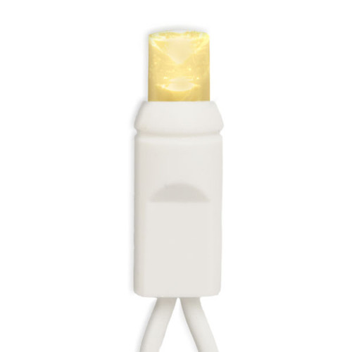 Wide Angle 50L LED White Wire Warm White LED Wide Angle 50L LED White Wire Warm White LED