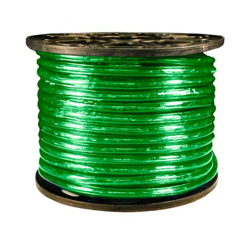3/8" 2 Wire Incandescent Rope Light Green 3/8" 2 Wire Incandescent Rope Light Green