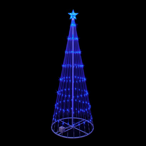 4 FOOT 3D LED SHOWMOTION TREE BLUE - 100SHTREE4B 4 FOOT 3D LED SHOWMOTION TREE BLUE - 100SHTREE4B