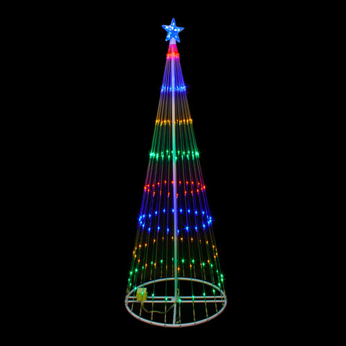 6 FOOT 3D LED SHOWMOTION TREE MULTI - 100SHTREE6M 6 FOOT 3D LED SHOWMOTION TREE MULTI - 100SHTREE6M