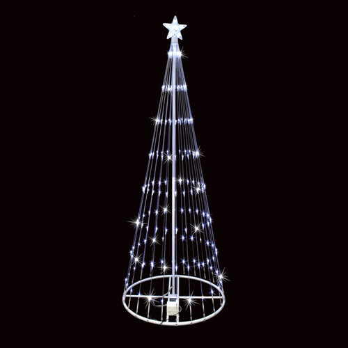 6 FOOT 3D LED SHOWMOTION TREE WHITE - 100SHTREE6W 6 FOOT 3D LED SHOWMOTION TREE WHITE - 100SHTREE6W