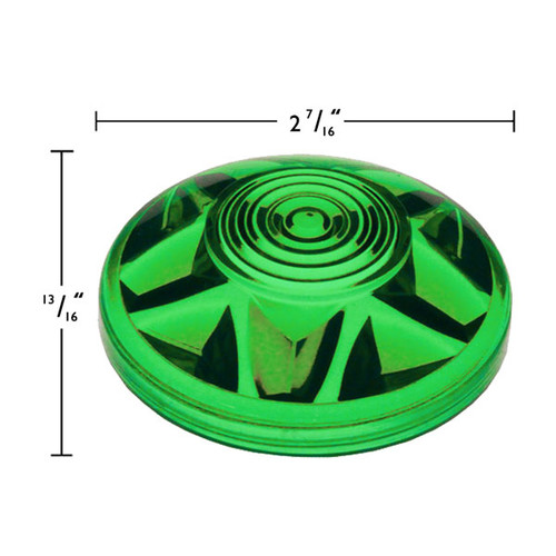 Universal Starlight Cabochon  Fixtures -  Cap Green Universal Starlight Cabochon  Fixtures -  Cap Green
