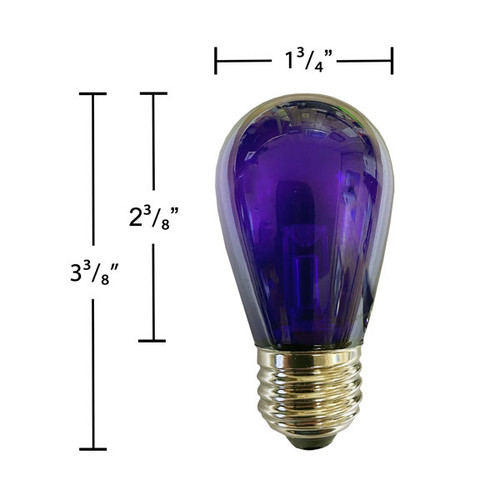 T50 S14 LED Filament Bulbs – Vintage Look, LED Efficiency