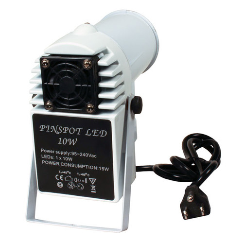 LED RGB Pin Spot Mirror Ball Light - Back View LED RGB Pin Spot Mirror Ball Light - Back View