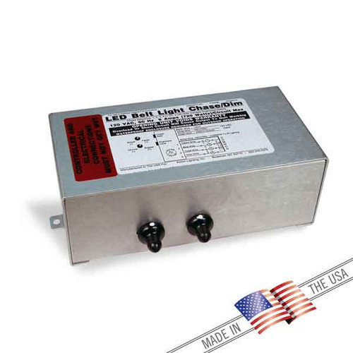 4 Circuit 6 Amp Solid State Chaser/Dimmer Controller (204CH/4BLCD)