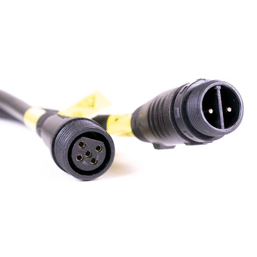 80 watt MeshTek RGBW Commercial Flood Light - Cable end View 80 watt MeshTek RGBW Commercial Flood Light - Cable end View