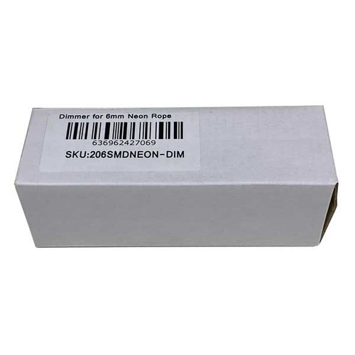 Introducing our cutting-edge 6mm Rope Light Dimmer captured in this image. The sleek and compact design fits comfortably in your hand, giving you complete control over the luminosity of your rope lights. The dimmer features intuitive buttons for effortless adjustment, allowing you to fine-tune the ambiance to your desired level of brightness. Illuminate your space with a touch of innovation using this versatile dimmer, perfect for creating captivating atmospheres for any occasion. Introducing our cutting-edge 6mm Rope Light Dimmer captured in this image. The sleek and compact design fits comfortably in your hand, giving you complete control over the luminosity of your rope lights. The dimmer features intuitive buttons for effortless adjustment, allowing you to fine-tune the ambiance to your desired level of brightness. Illuminate your space with a touch of innovation using this versatile dimmer, perfect for creating captivating atmospheres for any occasion.