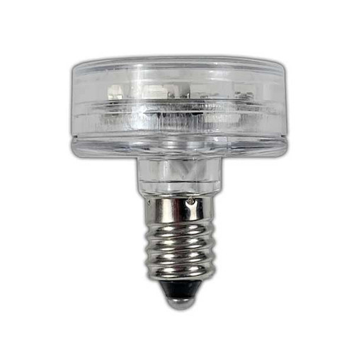 Upgrade your amusement, marquee or sign lighting with Midway Brand LED E10 Nickel Base Warm White Turbo Replacement Bulbs. Enjoy a cozy, warm glow that adds a touch of magic to your decorations. Illuminate your space with energy-efficient brilliance! Upgrade your amusement, marquee or sign lighting with Midway Brand LED E10 Nickel Base Warm White Turbo Replacement Bulbs. Enjoy a cozy, warm glow that adds a touch of magic to your decorations. Illuminate your space with energy-efficient brilliance!