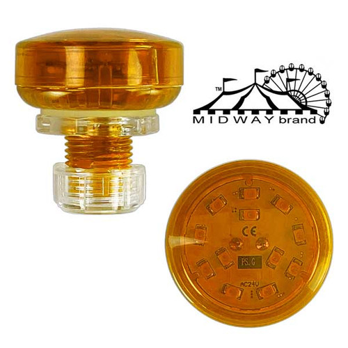 A 45mm Strobe E14 Bulb is compact and sleek, measures 45mm in diameter, showcasing a modern and minimalist design. The E14 base seamlessly connects to the fixture, ensuring a secure fit and easy installation. Amber Profile. A 45mm Strobe E14 Bulb is compact and sleek, measures 45mm in diameter, showcasing a modern and minimalist design. The E14 base seamlessly connects to the fixture, ensuring a secure fit and easy installation. Amber Profile.