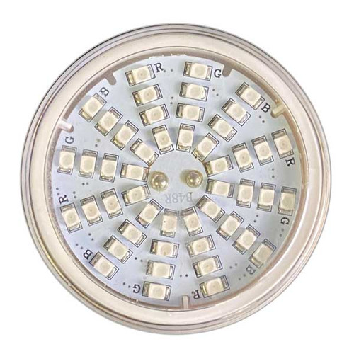 Captured in a moment of dynamic radiance, the 60mm RGB E14 SMD Cabochon Spinner Bulb shines brilliantly. The bulb's compact 60mm size and E14 base ensure a seamless fit, while the SMD technology bathes the space in a stunning spectrum of RGB colors.