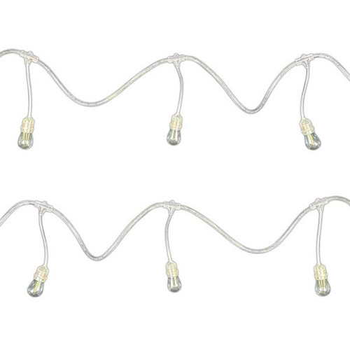The photo showcases a stunning 25ft LED Rope Light elegantly draped inside a wedding tent. The rope light features 12 evenly spaced E27 drops, each emitting a soft, warm glow that bathes the space in a romantic ambiance. The lights are intertwined with delicate greenery and white fabric, adding a touch of sophistication and charm. The warm, inviting illumination highlights the beautifully set tables and décor, creating a magical atmosphere perfect for an evening celebration. The overall scene is one of enchantment, with the LED lights adding a timeless elegance to the event setting. The photo showcases a stunning 25ft LED Rope Light elegantly draped inside a wedding tent. The rope light features 12 evenly spaced E27 drops, each emitting a soft, warm glow that bathes the space in a romantic ambiance. The lights are intertwined with delicate greenery and white fabric, adding a touch of sophistication and charm. The warm, inviting illumination highlights the beautifully set tables and décor, creating a magical atmosphere perfect for an evening celebration. The overall scene is one of enchantment, with the LED lights adding a timeless elegance to the event setting.
