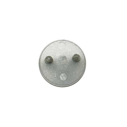 A single 3/8" Rope Light Splice Connector Wafer. The wafer is small and transparent, made of durable plastic. It has a rectangular shape with rounded edges and features two parallel metal conductive strips embedded within the plastic. These strips are designed to facilitate the electrical connection between rope light segments. The wafer is lightweight and compact, showcasing a clean and precise design ideal for creating seamless connections in 3/8" rope light installations. A single 3/8" Rope Light Splice Connector Wafer. The wafer is small and transparent, made of durable plastic. It has a rectangular shape with rounded edges and features two parallel metal conductive strips embedded within the plastic. These strips are designed to facilitate the electrical connection between rope light segments. The wafer is lightweight and compact, showcasing a clean and precise design ideal for creating seamless connections in 3/8" rope light installations.