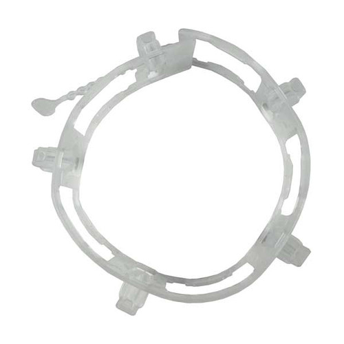 A close-up shot of a sleek, clear "No Wrap String Light Easy Strap" effortlessly keeps lights in place without the need for knots or complicated ties. The durable material of the strap contrasts with the warm glow of the lights, highlighting its practical and user-friendly design. Ideal for quick and tidy string light installations, the strap ensures a hassle-free setup for any outdoor lighting décor. A close-up shot of a sleek, clear "No Wrap String Light Easy Strap" effortlessly keeps lights in place without the need for knots or complicated ties. The durable material of the strap contrasts with the warm glow of the lights, highlighting its practical and user-friendly design. Ideal for quick and tidy string light installations, the strap ensures a hassle-free setup for any outdoor lighting décor.