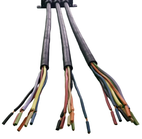 The wires are pre-stripped and color coded for ease of installation.