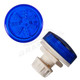 BLUE 21 SMD LED CABOCHON L FIXTURE - 227LEDCABL/B