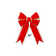 Elevate your holiday décor with our exquisite Commercial Red Velvet Bow, adorned with elegant silver or gold trim. Crafted to perfection, this bow adds a touch of festive sophistication to any setting. Make a statement and infuse your space with the spirit of the season. 24" Gold
