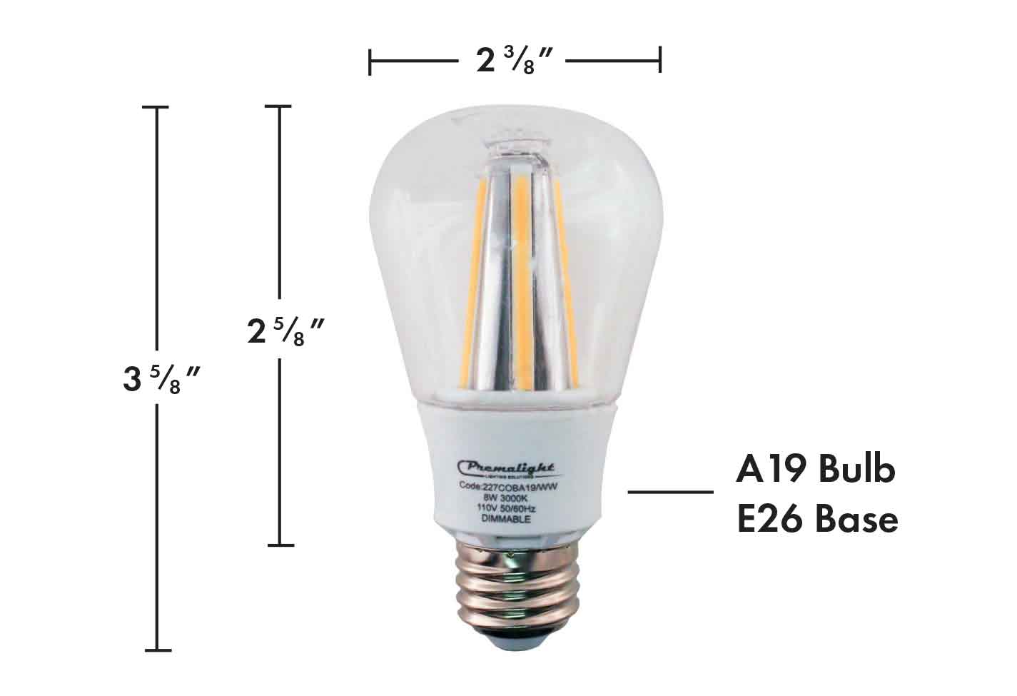 G30 Transparent SMD LED E12