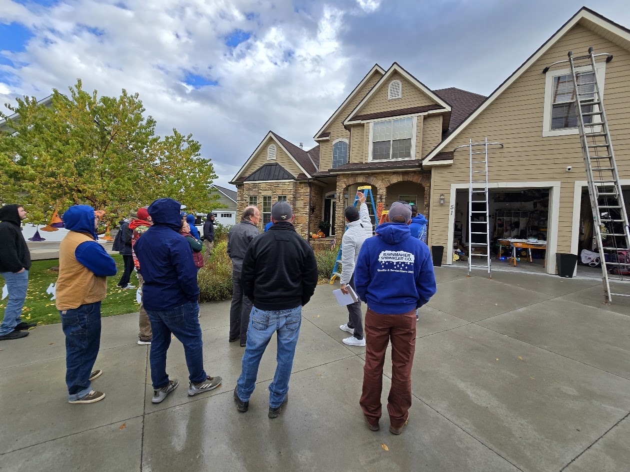 Christmas light installer training in Bozeman Montana