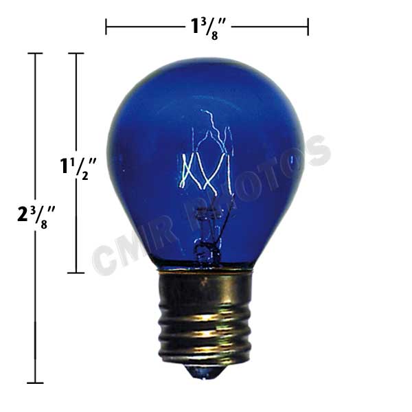 15S11/102CL Medium Screw Incandescent S11 120V 15W E26 - LampTech