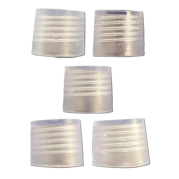 5/8" LED Crown Round Neon Rope Light End Cap (206SMDRNEONEND) Action