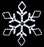 In this captivating photo, we invite you to behold the enchanting beauty of our 22" LED Rope Light White Snowflake Silhouette Motif Display. The image showcases the intricately designed snowflake silhouette, delicately illuminated by an array of LED rope lights. The snowflake glows with a soft and mesmerizing radiance, casting a gentle light that fills the space with a sense of winter magic. The 22" size makes it a versatile centerpiece, perfect for adding a touch of elegance and wonder to any indoor or outdoor setting. The white LED lights beautifully accentuate the intricate details of the snowflake silhouette, creating a captivating visual display. Prepare to be captivated by the ethereal charm of this LED Rope Light White Snowflake Silhouette Motif Display as it illuminates your space, evoking the enchantment of a snow-kissed wonderland. Embrace the beauty and tranquility of the season with this stunning snowflake motif that will bring joy and delight to your holiday décor.