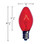 7 watt C7 Transparent Red