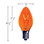 7 watt C7 Transparent Amber