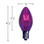 7 watt C7 Transparent Purple