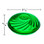 Green TL47 swirl-patterned cabochon fixture cap with detailed dimensions. The cap measures 2 7/16 inches in diameter and 13/16 inches in height, featuring a textured spiral design for carnival and amusement lighting applications.