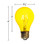 25 watt A19 Yellow