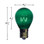 10 watt S11 Transparent Green